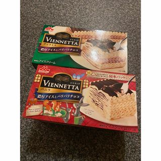 モリナガニュウギョウ(森永乳業)の新品未開封 ビエネッタ VIENNETTA バニラ ティラミス食べ比べセット(菓子/デザート)
