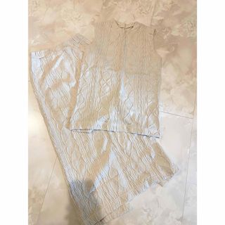 JEANASIS - JEANASIS ハイショクカット3ピースセットアップの JEANASIS - JEANASIS ハイショクカット3ピースセットアップの