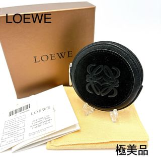 LOEWE - 【極美品】LOEWE ロエベ エンボス アナグラム コイン LOEWE - 【極美品】LOEWE ロエベ エンボス アナグラム コイン