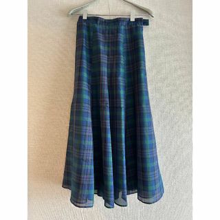 LES BONBON チェックスカート（未使用新品）(ひざ丈スカート)