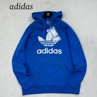 adidas(パーカー ・ ブルー・ネイビー/青色系)のフリマ adidas(パーカー ・ ブルー・ネイビー/青色系)のフリマ