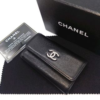 CHANEL - 専用☆超美品☆CHANEL シャネル キーケース カンボン CHANEL - 専用☆超美品☆CHANEL シャネル キーケース カンボン