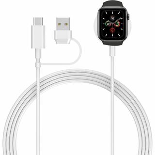 2025最新設計 2in1 a-pple Watch 充電ケーブル