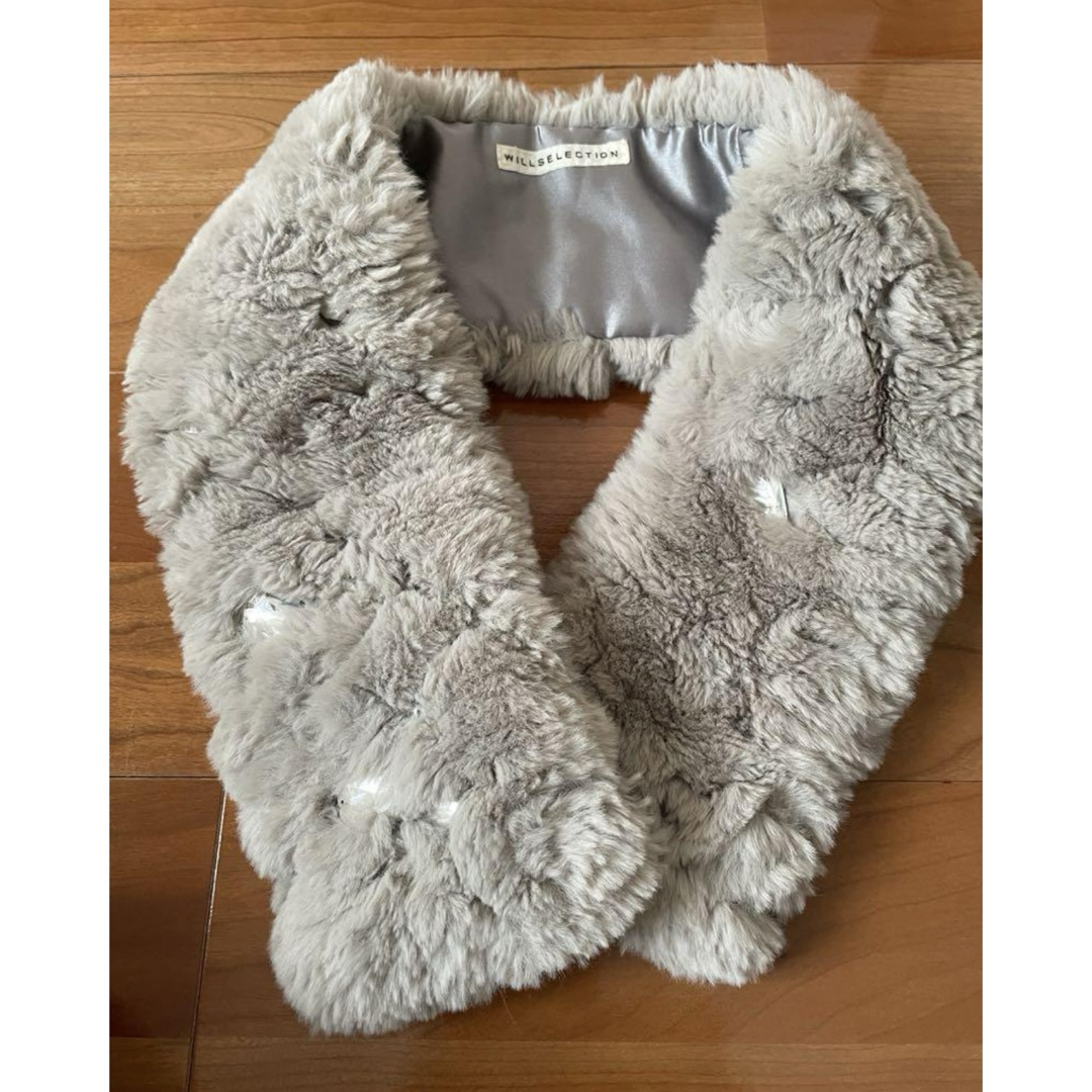 WILLSELECTION(ウィルセレクション)のウィルセレクション　ファーティペット レディースのファッション小物(マフラー/ショール)の商品写真