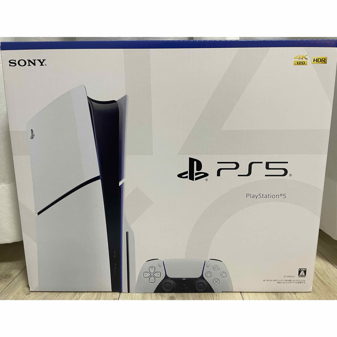 SONY(ソニー)のSONY PlayStation5 本体 CFI-2000A01 新品未開封 エンタメ/ホビーのゲームソフト/ゲーム機本体(家庭用ゲーム機本体)の商品写真
