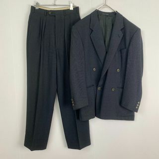 カジュアル　ダブルボタン　春夏　グレー　　