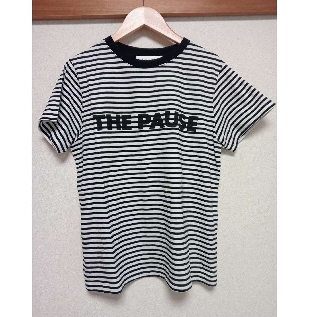 Whim Gazette(ウィムガゼット)の【THE PAUSE】THE PAUSE Tシャツ レディースのトップス(Tシャツ(半袖/袖なし))の商品写真