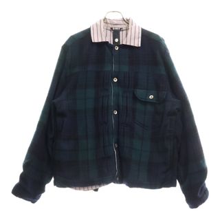 sacai - SACAI エリックヘイズ ジャカード フーデッドブルゾンの sacai - SACAI エリックヘイズ ジャカード フーデッドブルゾンの
