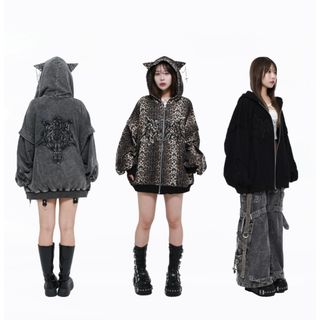 REFLEM - DimMoire ディムモアール Evil cat 猫耳 パーカー REFLEM - DimMoire ディムモアール Evil cat 猫耳 パーカー