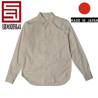 エスダブル(S/DOUBLE)のアーカイブ S/DOUBLE サンド ベージュ 長袖シャツ stussy(シャツ)