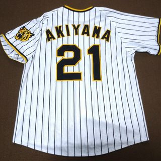 ミズノ(MIZUNO)の阪神タイガース 秋山拓巳 ハイクオリティ レプリカユニフォーム ミズノ製(応援グッズ)