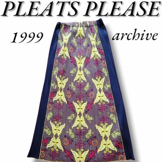 PLEATS PLEASE ISSEY MIYAKE(チェック ・ ロングスカート)の PLEATS PLEASE ISSEY MIYAKE(チェック ・ ロングスカート)の