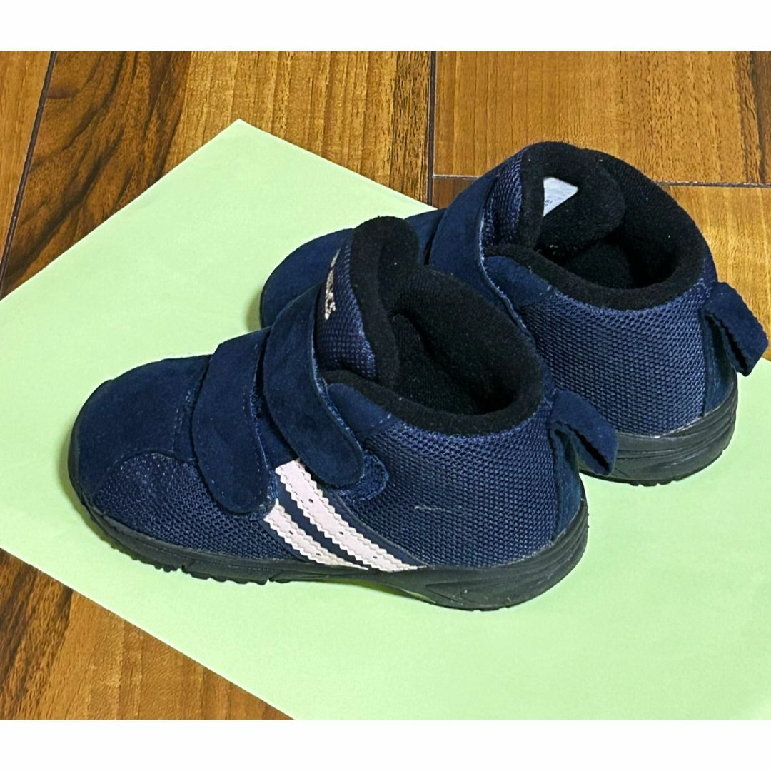 asics(アシックスショウジ)のASICS アシックス　ベビーシューズ 14cm　マジックテープ　男の子＆女の子 キッズ/ベビー/マタニティのベビー靴/シューズ(~14cm)(スニーカー)の商品写真