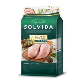 ソルビダ   グレインフリー チキン   室内飼育成犬用 ３．６ｋｇ (犬)