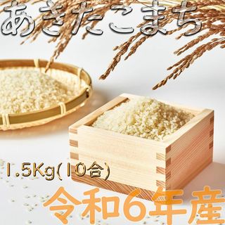 新米 あきたこまち 1.5キロ 令和6年秋田県産 10合 一升 米 お米(米/穀物)