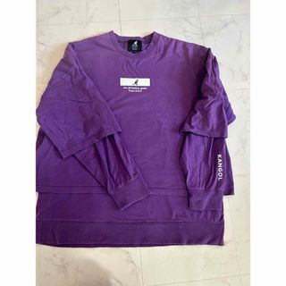 カンゴール(KANGOL)のKANGOL G.O.C フェイクレイヤード 長袖 Tシャツ メンズ ロンT(Tシャツ/カットソー(七分/長袖))