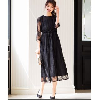 ニアナ(niana)の総レース結婚式ワンピースドレス niana(ロングドレス)