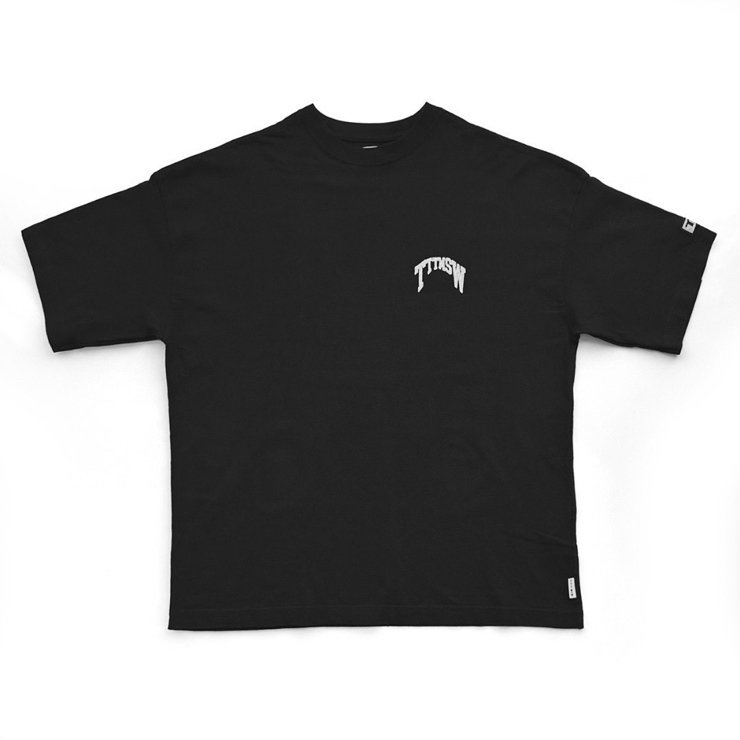 TTT MSW（ティー）の「TTT logo print sweat（Tシャツ