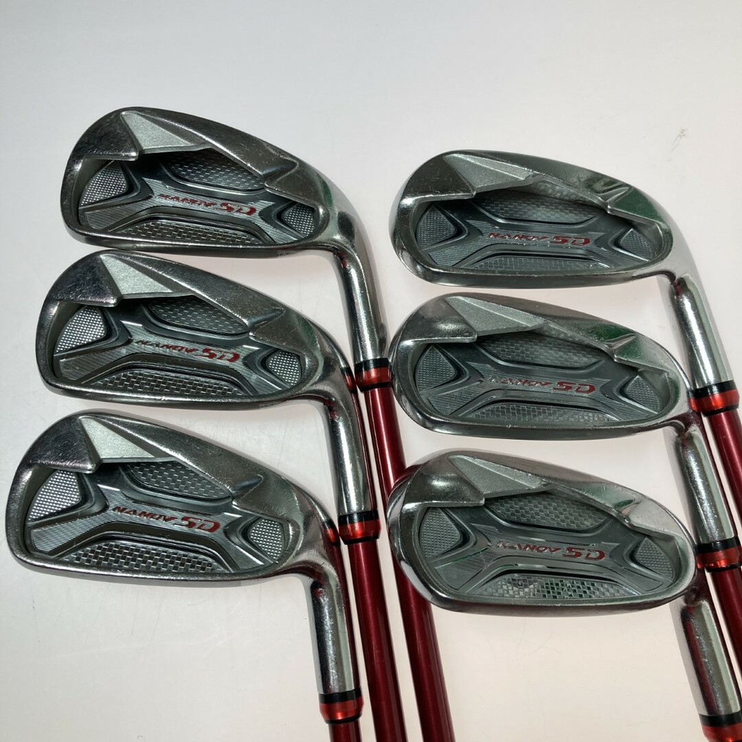 YONEX - ◎◎YONEX ヨネックス NANOV ナノブイ SD 5-9.P 6本 アイアンセット NANOSPEED 100 R