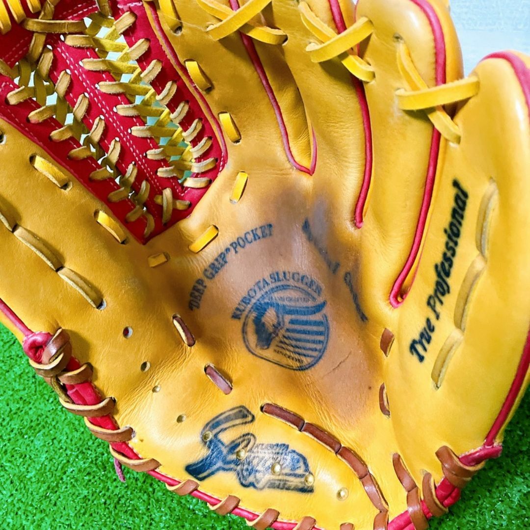 優れた品質 久保田スラッガー 軟式グローブ 大人用 野球 内野手用 右投げ グローブ