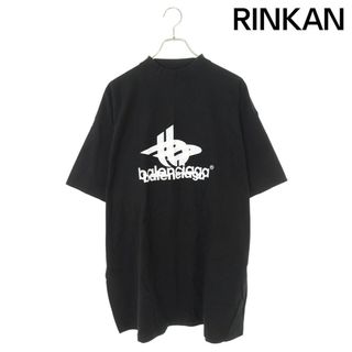 BALENCIAGA(Tシャツ/カットソー(半袖/袖なし) ・ ブラック/黒色 BALENCIAGA(Tシャツ/カットソー(半袖/袖なし) ・ ブラック/黒色