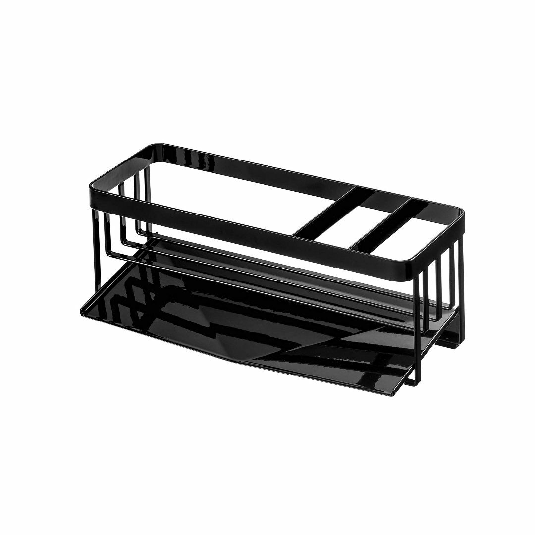 【新着商品】山崎実業(Yamazaki) 水が流れる スポンジ&ボトルホルダー  インテリア/住まい/日用品のキッチン/食器(その他)の商品写真