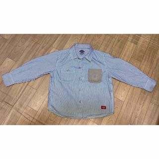 ディッキーズ(Dickies)のDickies 襟付きストライプシャツ(Tシャツ/カットソー)