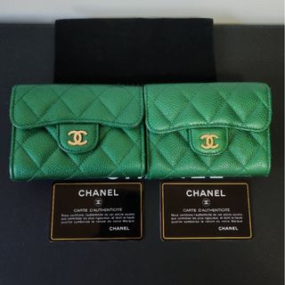CHANEL(財布 ・ グリーン・カーキ/緑色系)のフリマアイテム一覧 CHANEL(財布 ・ グリーン・カーキ/緑色系)のフリマアイテム一覧