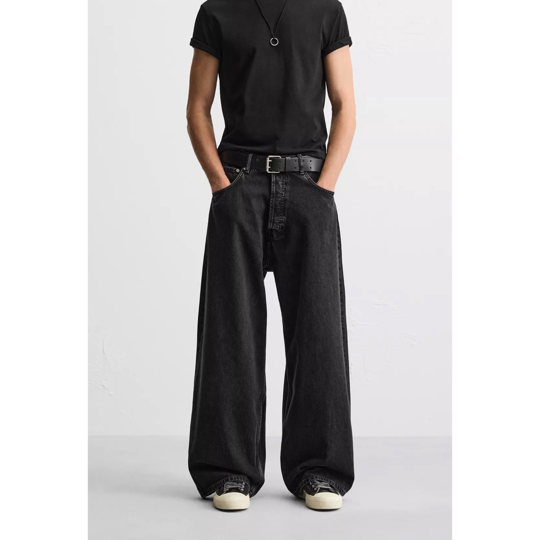 ZARA - ZARA スーパーバギーフィットジーンズ EU38 新品タグ付き ZARA - ZARA スーパーバギーフィットジーンズ EU38 新品タグ付き