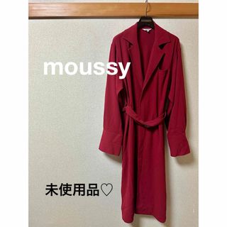 moussy - moussy新作BIG COLLAR CHECK コートの通販 by n&k moussy - moussy新作BIG COLLAR CHECK コートの通販 by n&k