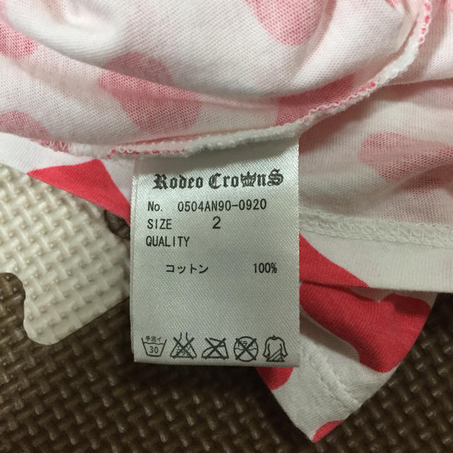 RODEO CROWNS(ロデオクラウンズ)のハートタンクトップ レディースのトップス(タンクトップ)の商品写真