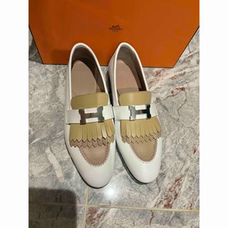 HERMES - 【美品】エルメス ローファー Hロゴ 革靴 コンスタンス HERMES - 【美品】エルメス ローファー Hロゴ 革靴 コンスタンス