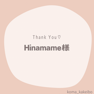 Hinamame様☆専用(その他)