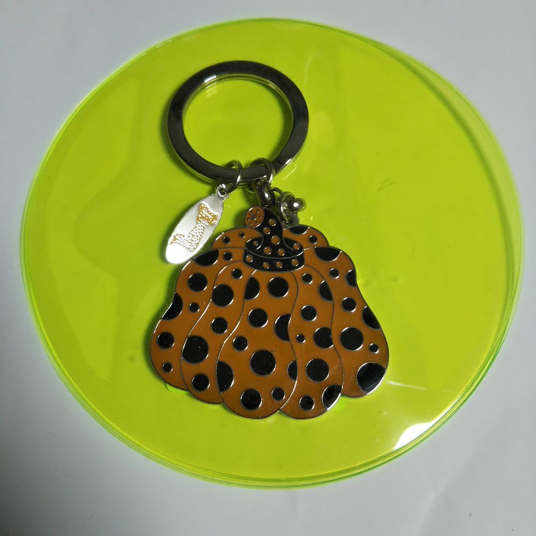 草間彌生　キーリング　イエロー　南瓜　新品・未開封