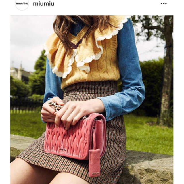 miumiu 13万円 16aw コレクションニット