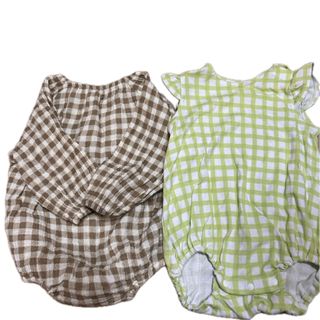 UNIQLO - ユニクロ ロンパース カバーオールの通販 by にゃん's UNIQLO - ユニクロ ロンパース カバーオールの通販 by にゃん's