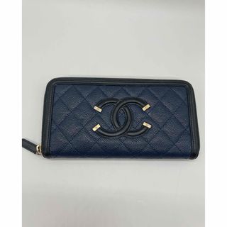 CHANEL - CHANEL(シャネル) 長財布 カメリア オレンジ ゴールド CHANEL - CHANEL(シャネル) 長財布 カメリア オレンジ ゴールド