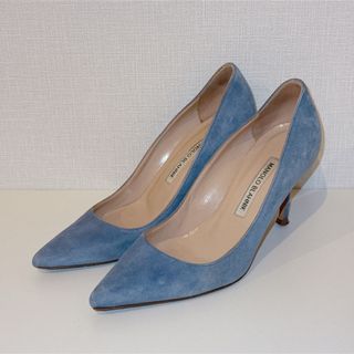 MANOLO BLAHNIK - 【極美品】MANOLO BLAHNIK ギンガムチェック MANOLO BLAHNIK - 【極美品】MANOLO BLAHNIK ギンガムチェック