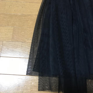 クチュールブローチ(Couture Brooch)のCoutureBroochシフォンスカート☆美品(ひざ丈スカート)