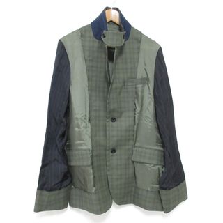sacai - 美品 sacai サカイ インサイドアウト グレンチェック sacai - 美品 sacai サカイ インサイドアウト グレンチェック