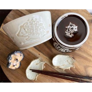 【新品】ハリネズミの食器セット(食器)