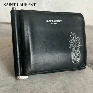 SAINT LAURENT - サンローランパリ 378005 クロコ型押しビル SAINT LAURENT - サンローランパリ 378005 クロコ型押しビル