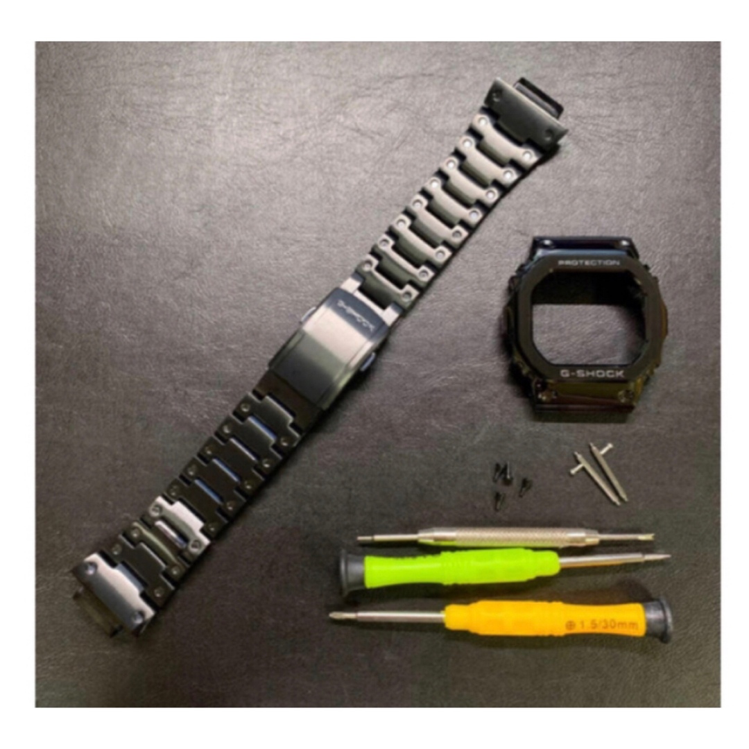 5600 5610系カスタム フルメタルパーツ 色ブラック メンズの時計(その他)の商品写真