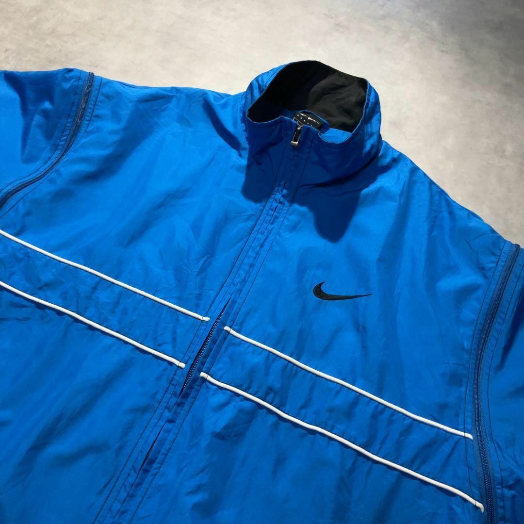全国送料無料・イイ店 00s ジャケット テック デタッチャブル 2way AGASSI NIKE ジャケット・アウター