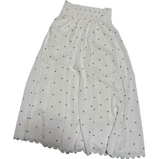 TOCCO closet - トッコクローゼット　スカラップ　水玉　スカート