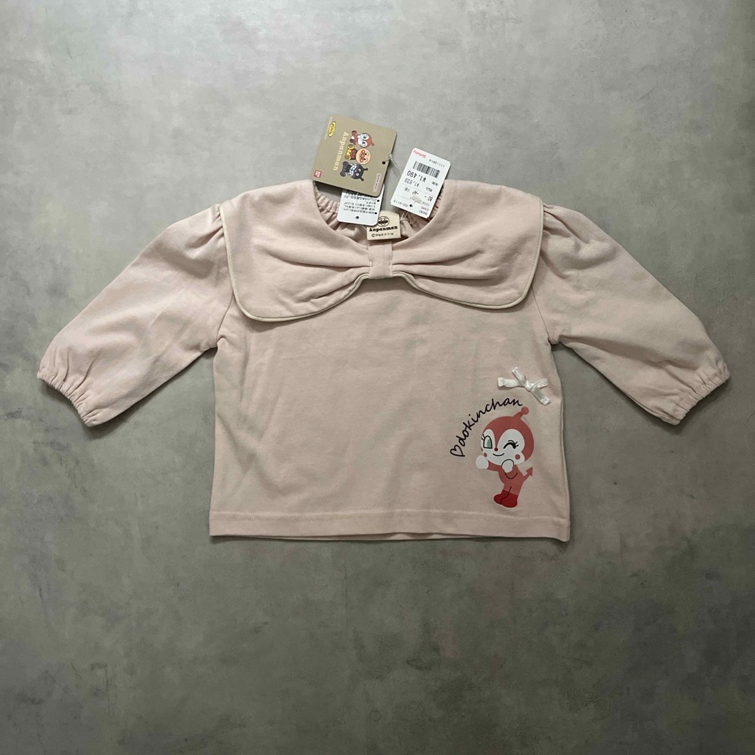 BANDAI(バンダイ)のマエリボンドキンT アンパンマン ドキンちゃん りぼん リボン Tシャツ 80 キッズ/ベビー/マタニティのベビー服(~85cm)(Tシャツ)の商品写真