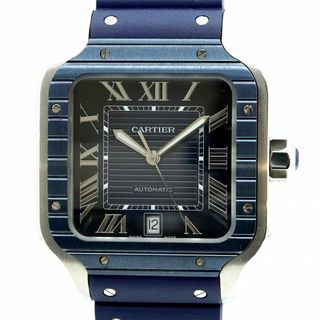 Cartier - 【cartier】サントス LM 純正品レザーベルト 約5万円