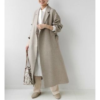 良品✨ BEL SHEPREE カシミヤ ロングコート【11AR】黒 高級の 良品✨ BEL SHEPREE カシミヤ ロングコート【11AR】黒 高級の