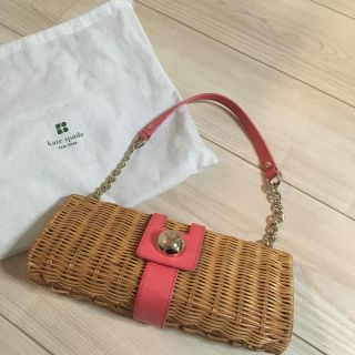 ケイトスペードニューヨーク(kate spade new york)のケイトスペード ストローバッグ(ハンドバッグ)