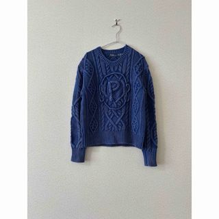 POLO RALPH LAUREN(ニット/セーター ・ ブルー・ネイビー/青色 POLO RALPH LAUREN(ニット/セーター ・ ブルー・ネイビー/青色